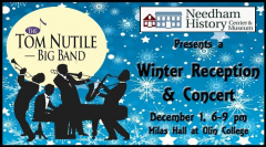 Needham History Center Winter Reception and Concert with the Tom Nutile Band