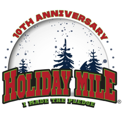 HOLIDAY MILE, a National Tradition for 10 years.