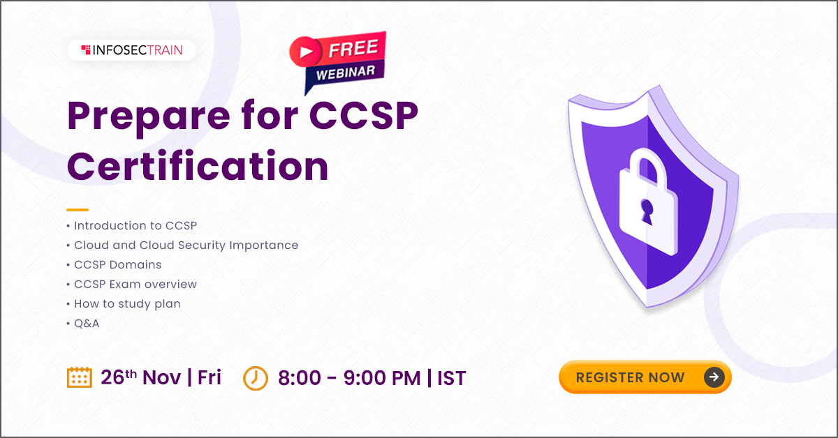 Free Live Webinar for Prepare for CCSP Certification, Online Event