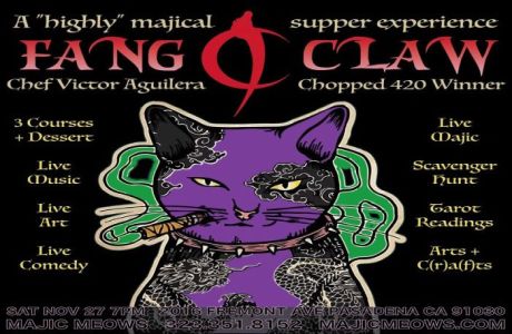 Fang And Claw - A "Highly" Majical Dinner Experience, South Pasadena, California, United States