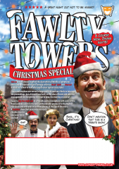 Fawlty Towers Chrismas Comedy Dinner Show 27/11/2021