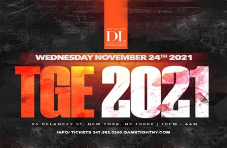 The DL Thanksgiving Eve General Admission 2021, New York, United States