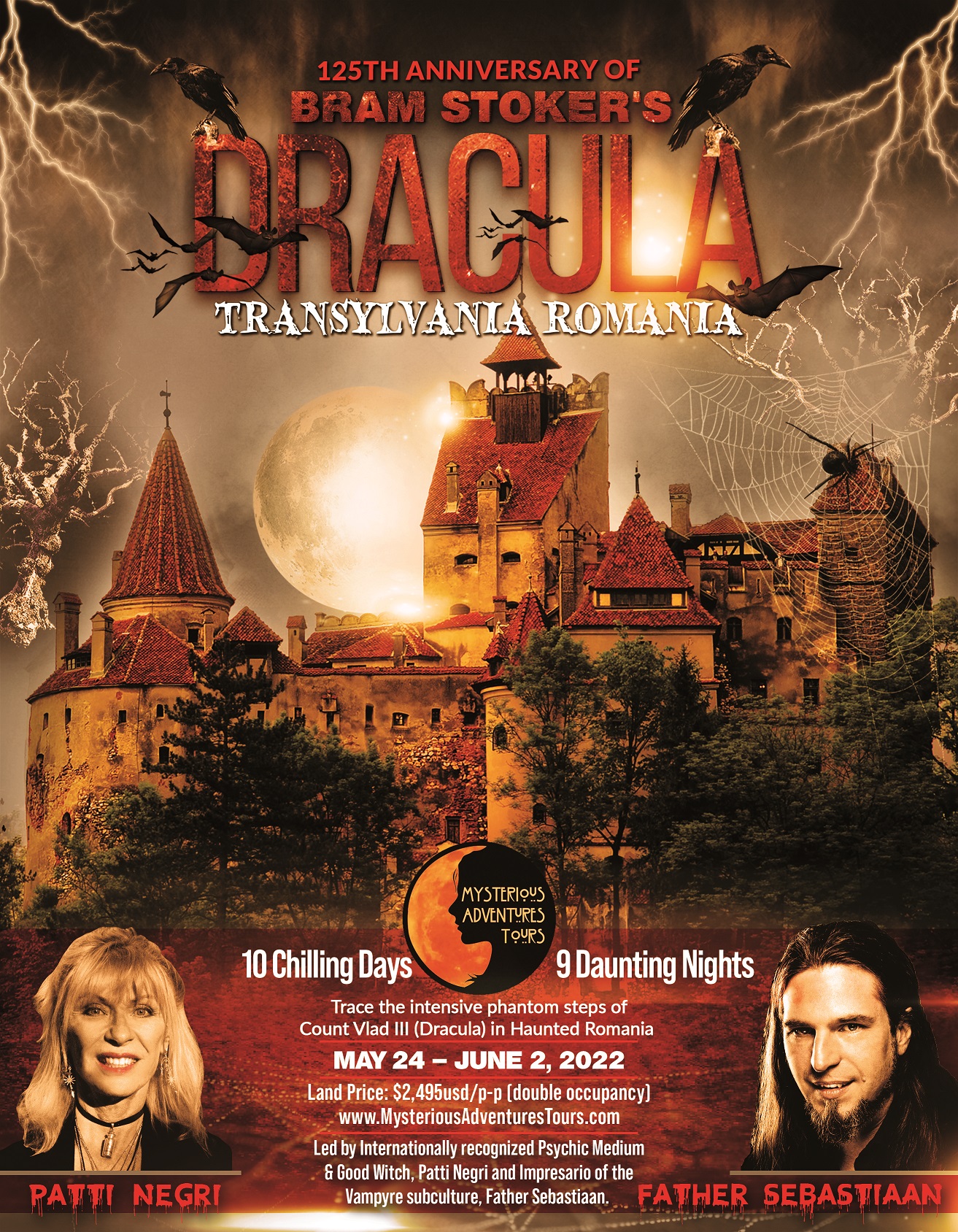 125th Anniversary of Bram Stoker's Dracula in Transylvania Romania, Transylvania, Bucuresti - Ilfov, Romania