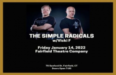 The Simple Radicals w/ Vicki F : Live at The Fairfield Theatre Company Stage One