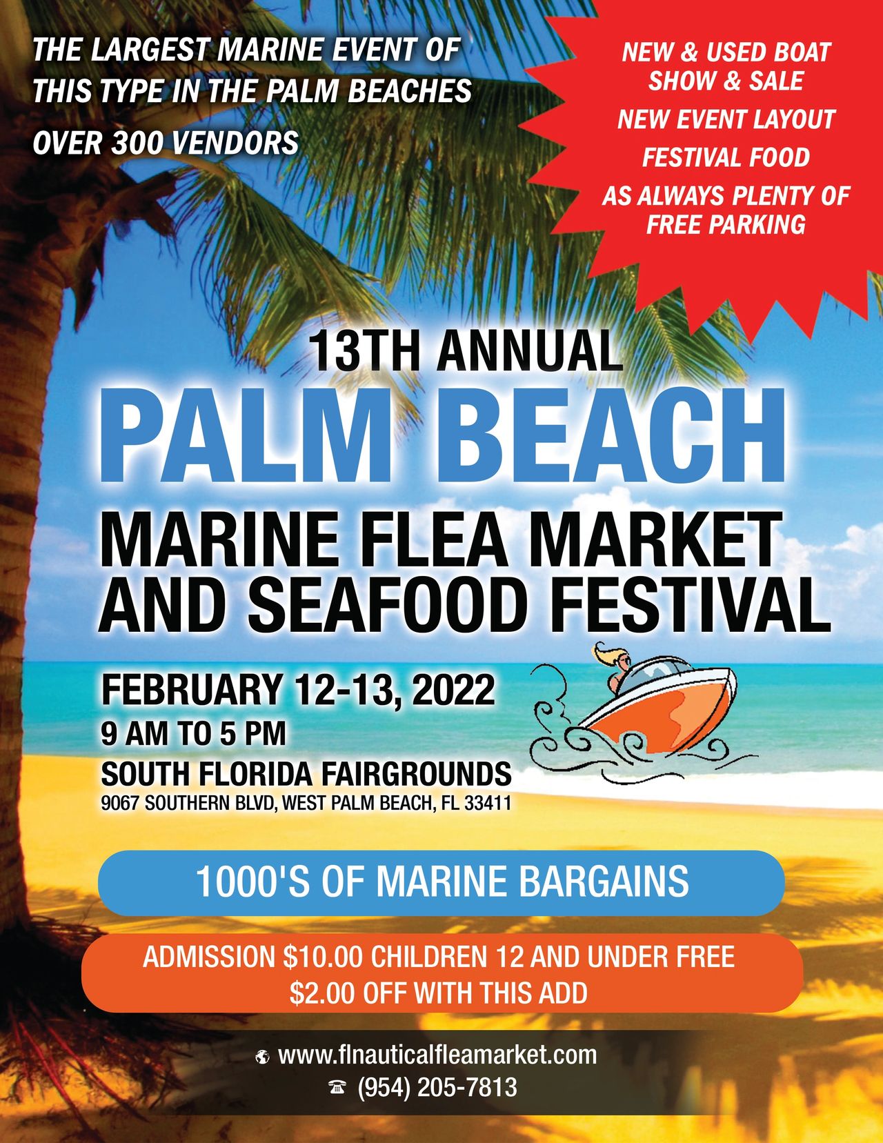 13th Annual Palm Beach Marine Flea Market and Seafood Festival, Palm Beach, Florida, United States