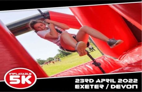 Inflatable 5K Westpoint Exeter, Exeter, Devon, United Kingdom