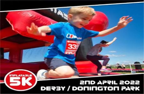 Inflatable 5K Donnington 2022, Castle Donington, Derby, United Kingdom