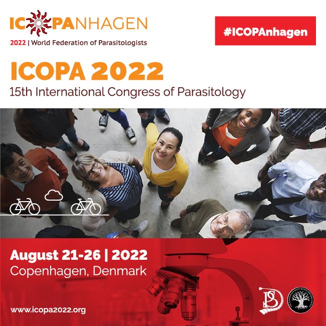 15th International Congresses of Parasitology – ICOPA XV, ICOPAnhagen, Copenhagen, Denmark