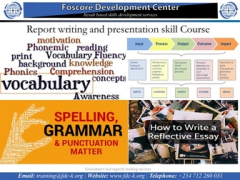Report Writing and Presentation Skill Course