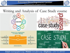 Writing and Analysis of Case Study course