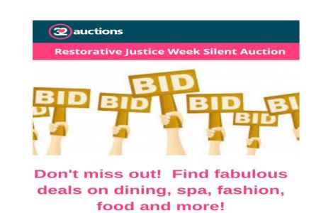 Restorative Justice Victoria Silent Auction, Online Event