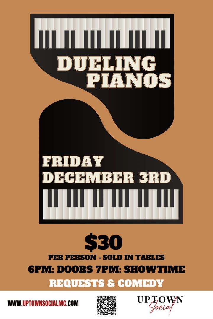Felix and Fingers Dueling Pianos - An All Request Show Filled with Music and Comedy, Michigan City, Indiana, United States
