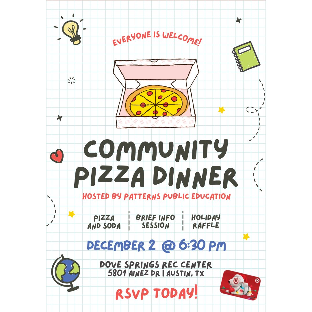 Community Pizza Dinner (Free!), Austin, Texas, United States