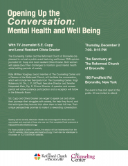Opening Up the Conversation: Mental Health and Well- Being