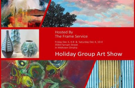 Holiday Group Art Show at The Frame Service, Omaha, Nebraska, United States