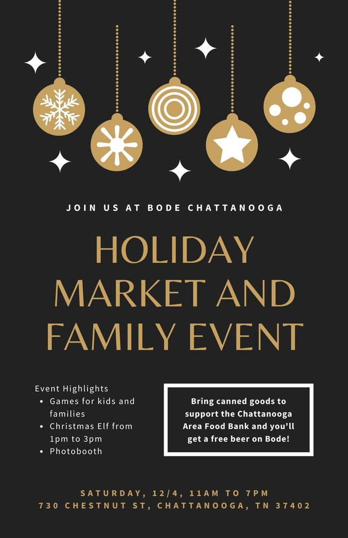 Holiday Market at Bode Chattanooga, Chattanooga, Tennessee, United States