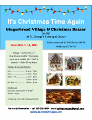 Gingerbread Village - It's Christmas Time Again
