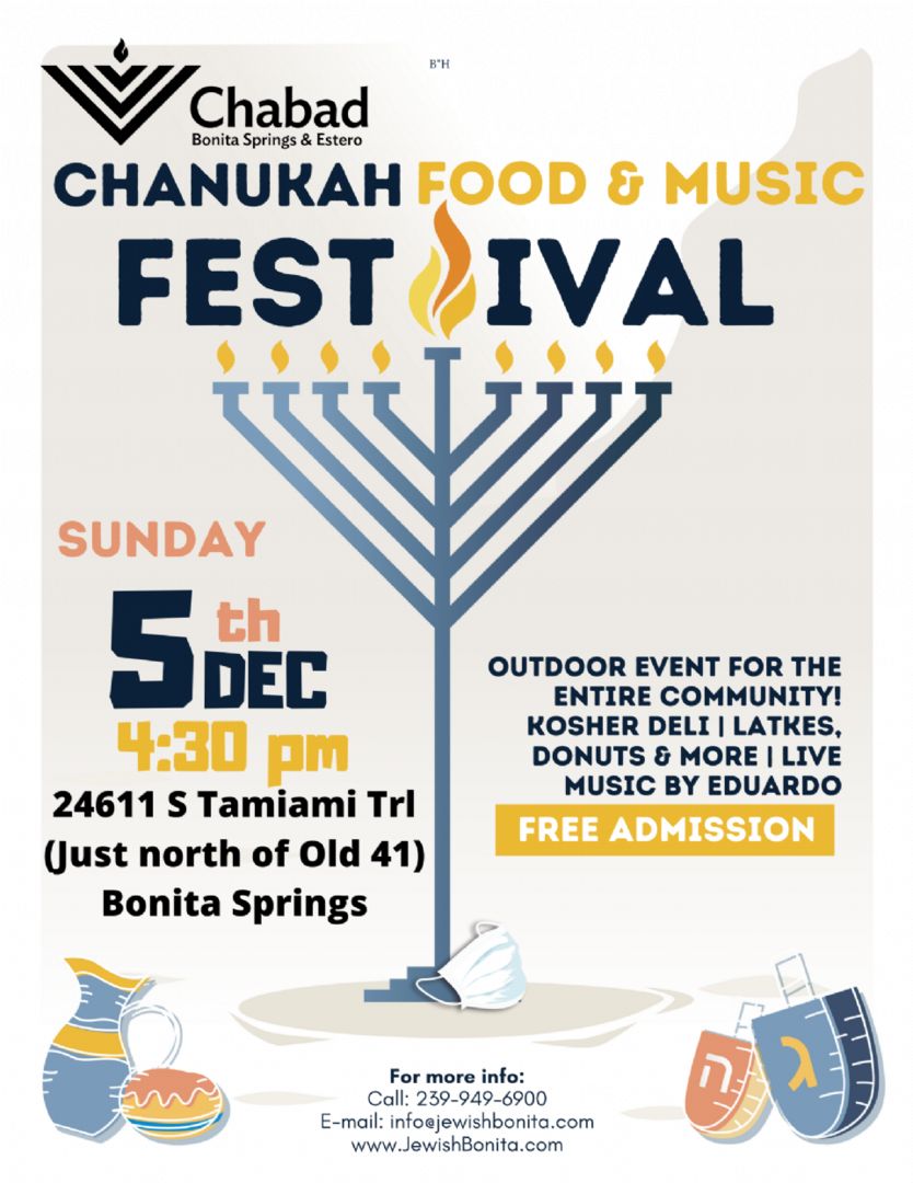 Chanukah food and music festival, Bonita Springs, Florida, United States
