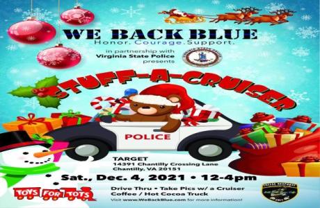 Toys for Tots - Stuff a Cruiser, Chantilly, Virginia, United States