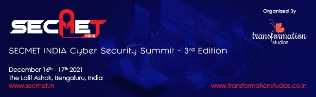 SECMET INDIA Cyber Security Summit - 3rd Edition, Bangalore, Karnataka, India