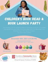 Children's Book Event | Book Launch Party w/ Arts and Crafts.