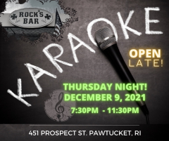 Karaoke Night At Rock's Bar