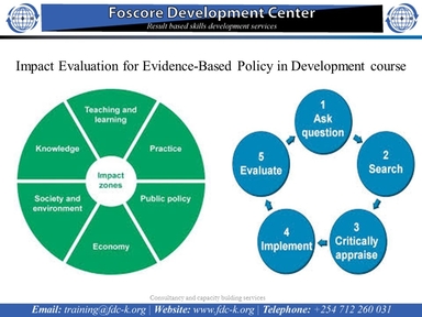 Impact Evaluation for Evidence-Based Policy in Development course, Nairobi, Nairobi County,Nairobi,Kenya