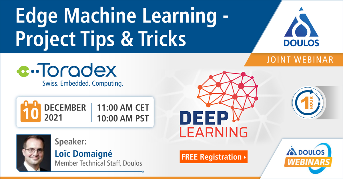 Webinar: Edge Machine Learning - Project Tips & Tricks, Online Event