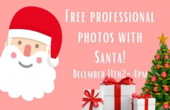 FREE Professional Photos with Santa