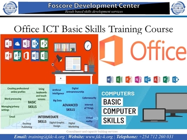 Office ICT Basic Skills Training Course, Kigali city, Kigali, Rwanda