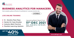 BUSINESS ANALYTICS FOR MANAGERS CERTIFICATION TRAINING IN CHENNAI