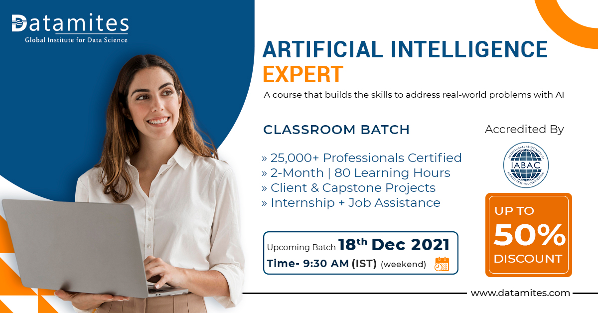 Artificial Intelligence Expert in India - December-2021, Bangalore, Karnataka, India