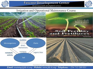 Irrigation and Operational Maintenance Course, Nairobi, Nairobi County,Nairobi,Kenya