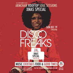 Armchair Soul Sessions Xmas Special with Disco Freaks, Free Entry