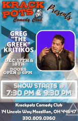 Greg "the Greek" Kritikos at Krackpots Comedy Club