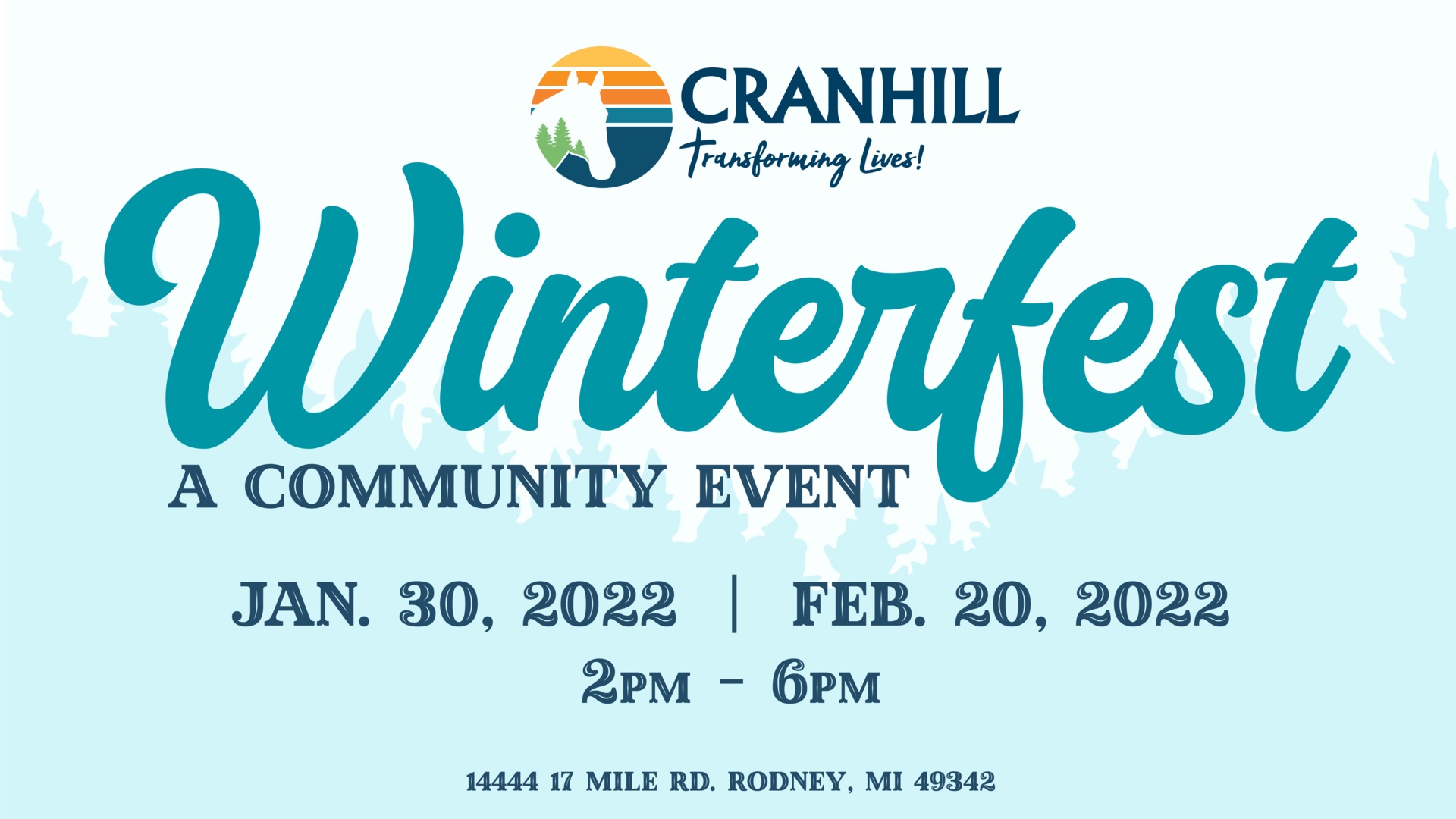 Winterfest Community Open House at CranHill, Rodney, Michigan, United States