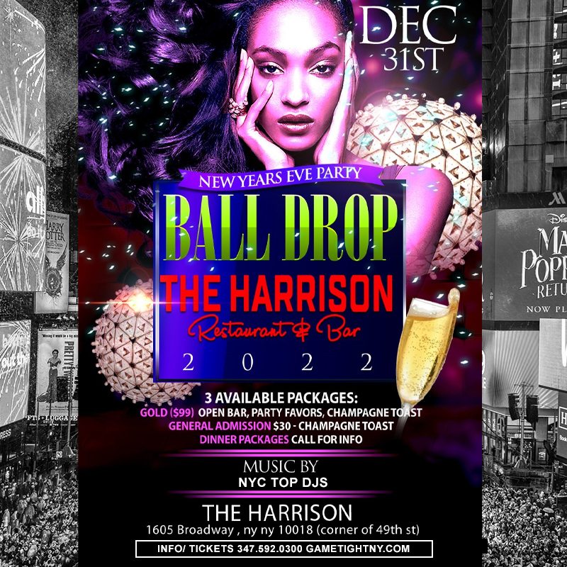 The Harrison Time Square NYC New Years Eve Party 2022, New York, United States