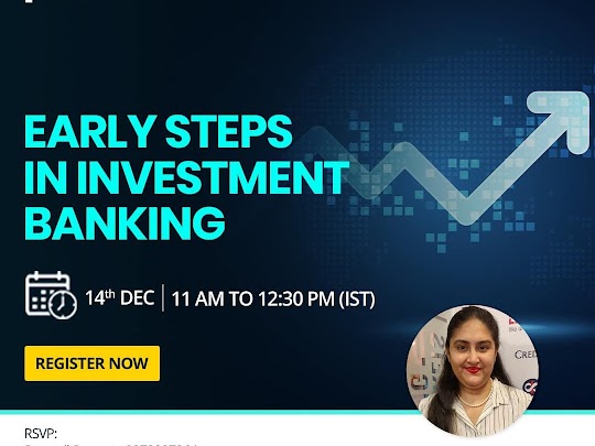 Early Steps in Investment Banking!, Online Event