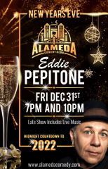New Years Eve with Eddie Pepitone at the Alameda Comedy Club