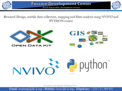 Research Design,ODK Mobile Data Collection,GIS Mapping,Data Analysis using NVIVO and PYTHON Course 2