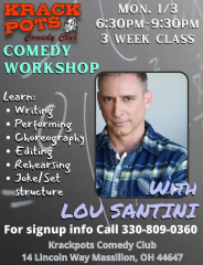 Comedy Workshop with Lou Santini