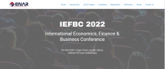 International Economics, Finance & Business Conference in Cape Town 2022