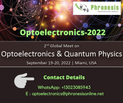 2nd Global Meet on Optoelectronics & Quantum Physics