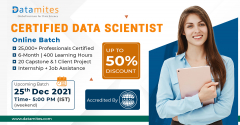 Online Data Science Training in India - December'21