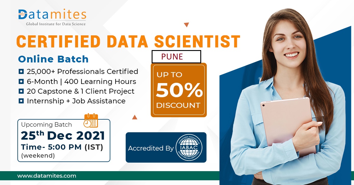 Data Science Training Course in Pune - December'21, Online Event