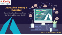 Join Us For Azure Admin Free Classroom Demo On Wed 23rd Dec 2021, @ 7 AM