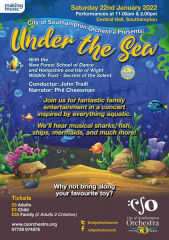 Family Concert - Under the Sea | City of Southampton Orchestra On 22 Jan