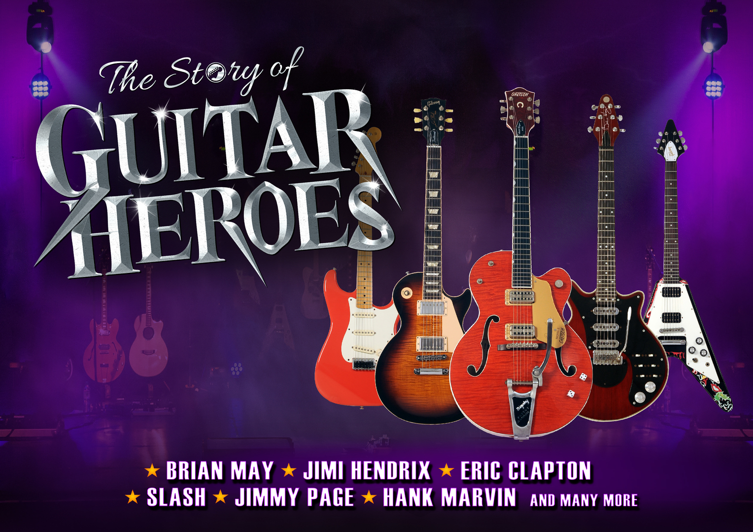 The Story of Guitar Heroes, Southend-on-Sea, England, United Kingdom