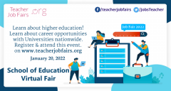 School of Education Virtual Fair 2022