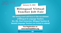 Bilingual Virtual Teacher Job Fair 2022